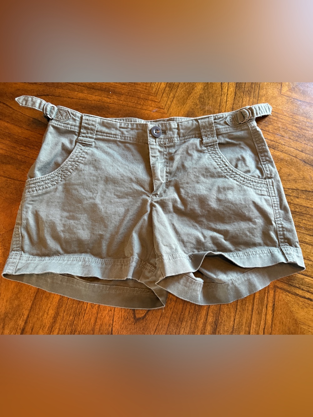Athleta Women’s Hiking Utility Shorts Green Size 4
